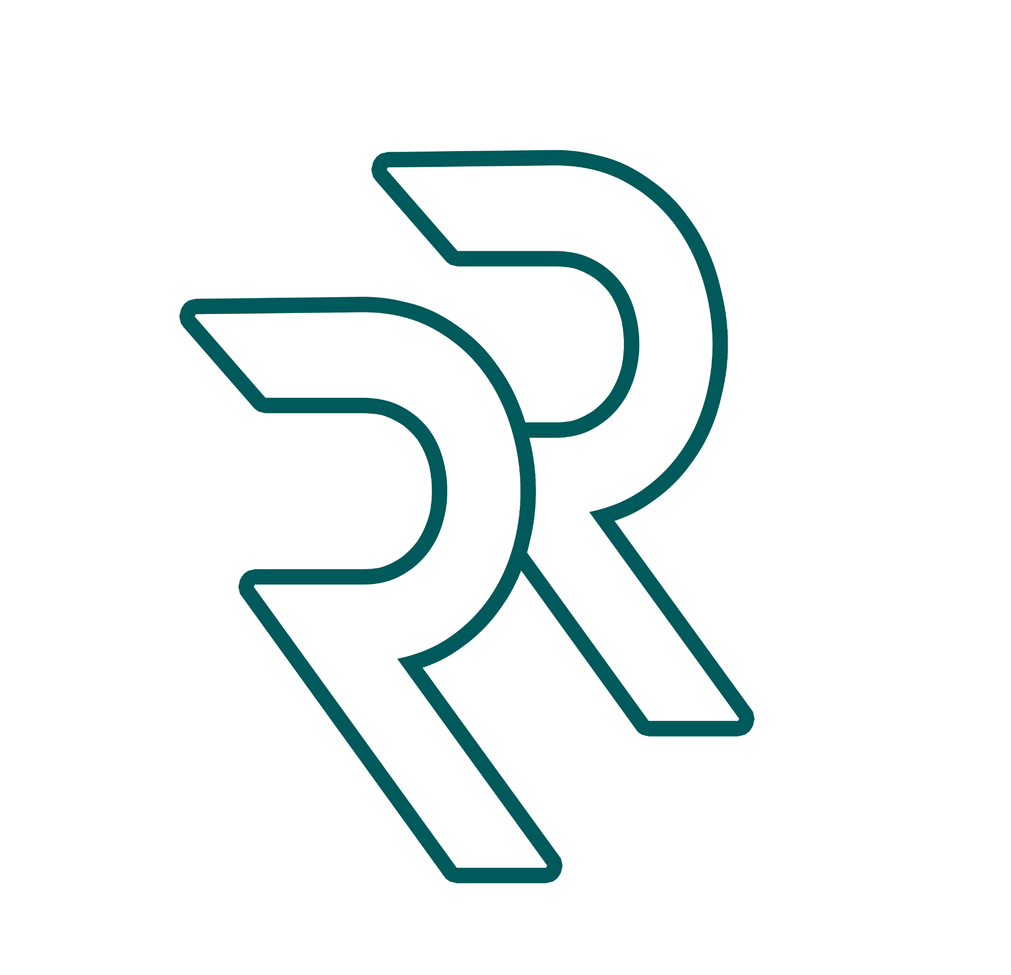 Rafts and Rivers Monogram